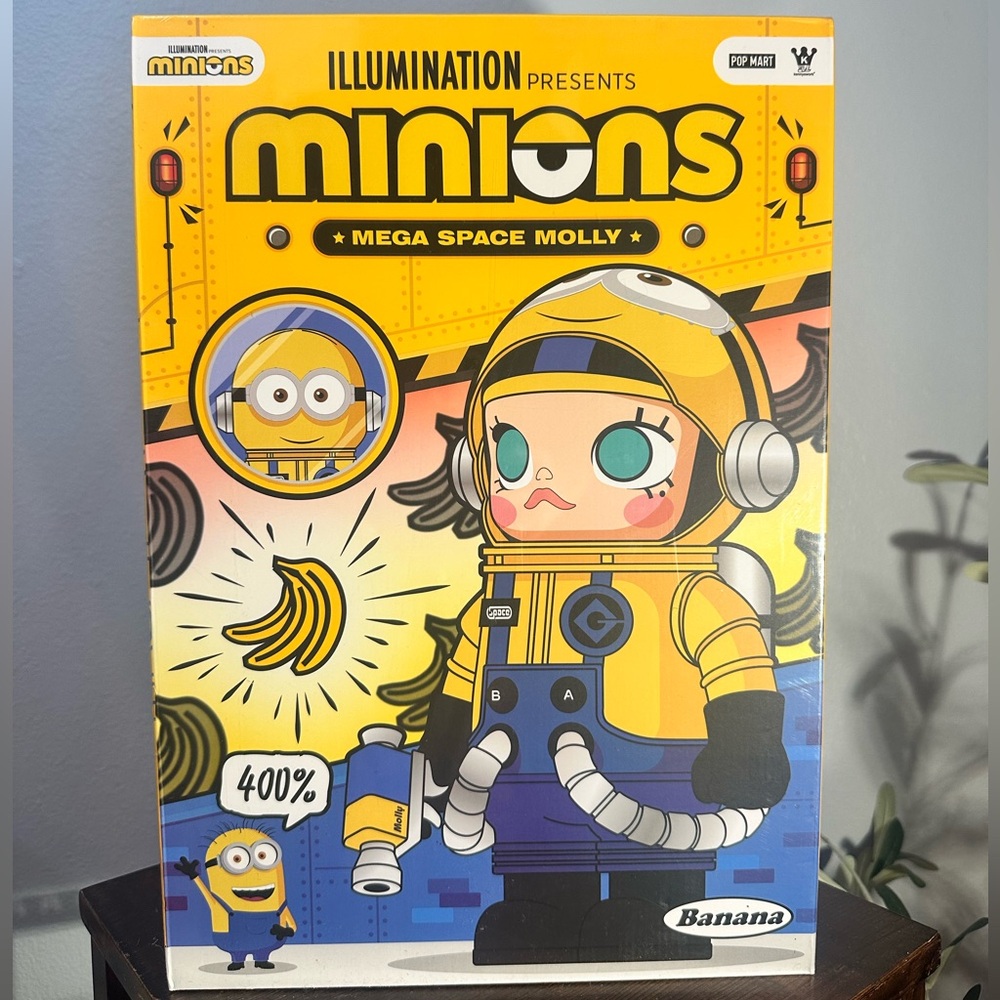 Pop Mart Minions Mega Space Molly 400% NEW in box - Picture 2 of 10